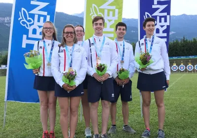 5 Médailles pour les Bleuets à Rovereto!