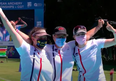 Arc à poulies, les femmes championne d’Europe, l’argent pour les hommes