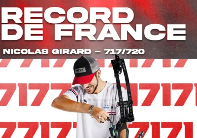 Nouveau record de France pour Nicolas Girard