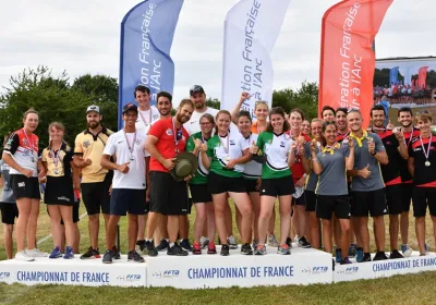 Championnat de France Scratch et D1 Arc classique à Saint Avertin : Valladont et Cohendet champions de France 2018 - Clermont et Saint Avertin vainqueurs de la D1, le mixte pour Nîmes