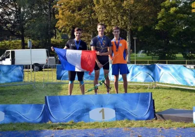 Nombreux podiums pour les Français sur la Coupe d’Europe de Run Archery 2017 !