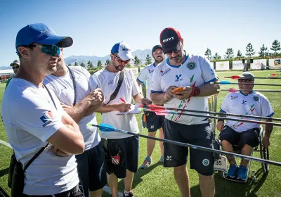 Coupe du Monde à Salt Lake City : Valladont et les Bleus de l'arc à poulies encore en course