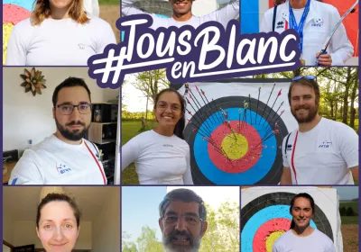 La FFTA soutient le mouvement #TousenBlanc