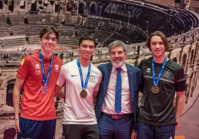 Un podium 100% tricolore au Sud de France – Nîmes Archery 