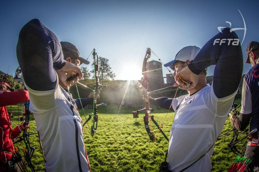 Championnat d'Europe 3D Qualifications Jackson pointe en tête